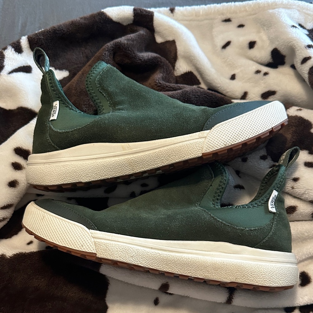 Vans Green Slip-On Shoes - Picture 7 of 9